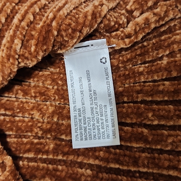 Art Class Juniors 14-16 Velour like Brown Tank top - Picture 5 of 6